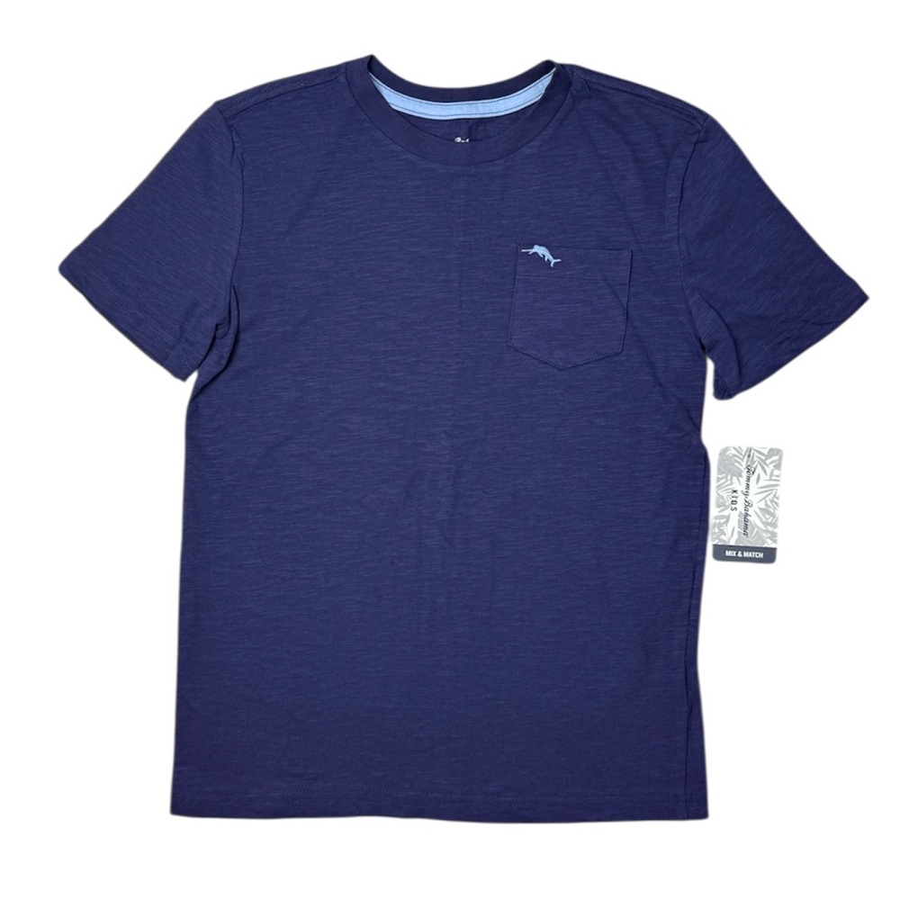 NWT Tommy Bahama Tee Shirt Blue S (5-6)